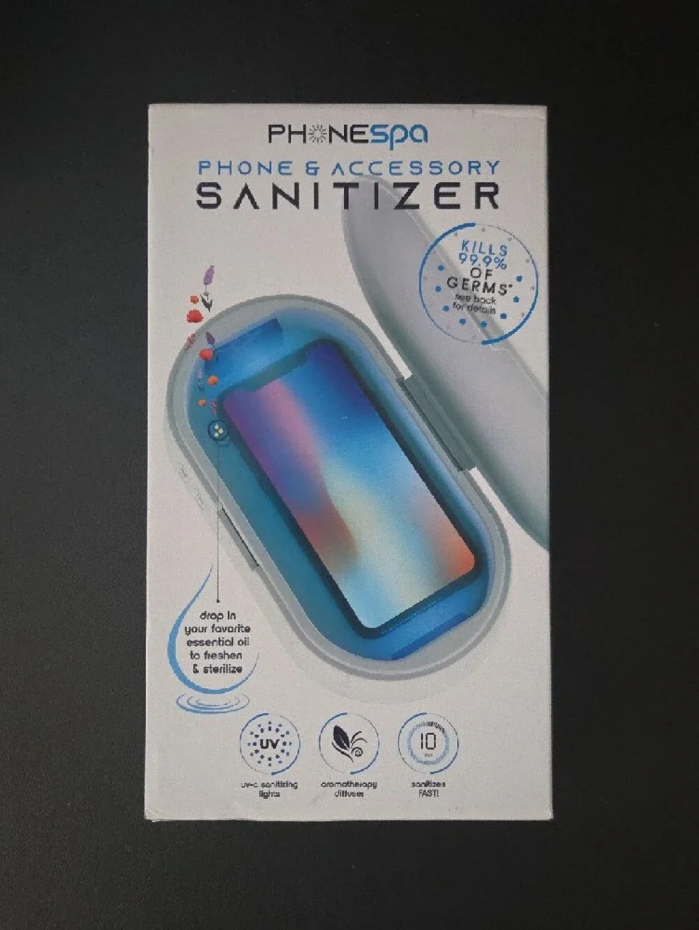 2 PhoneSpa Phone & Accessory Sanitizers NEW